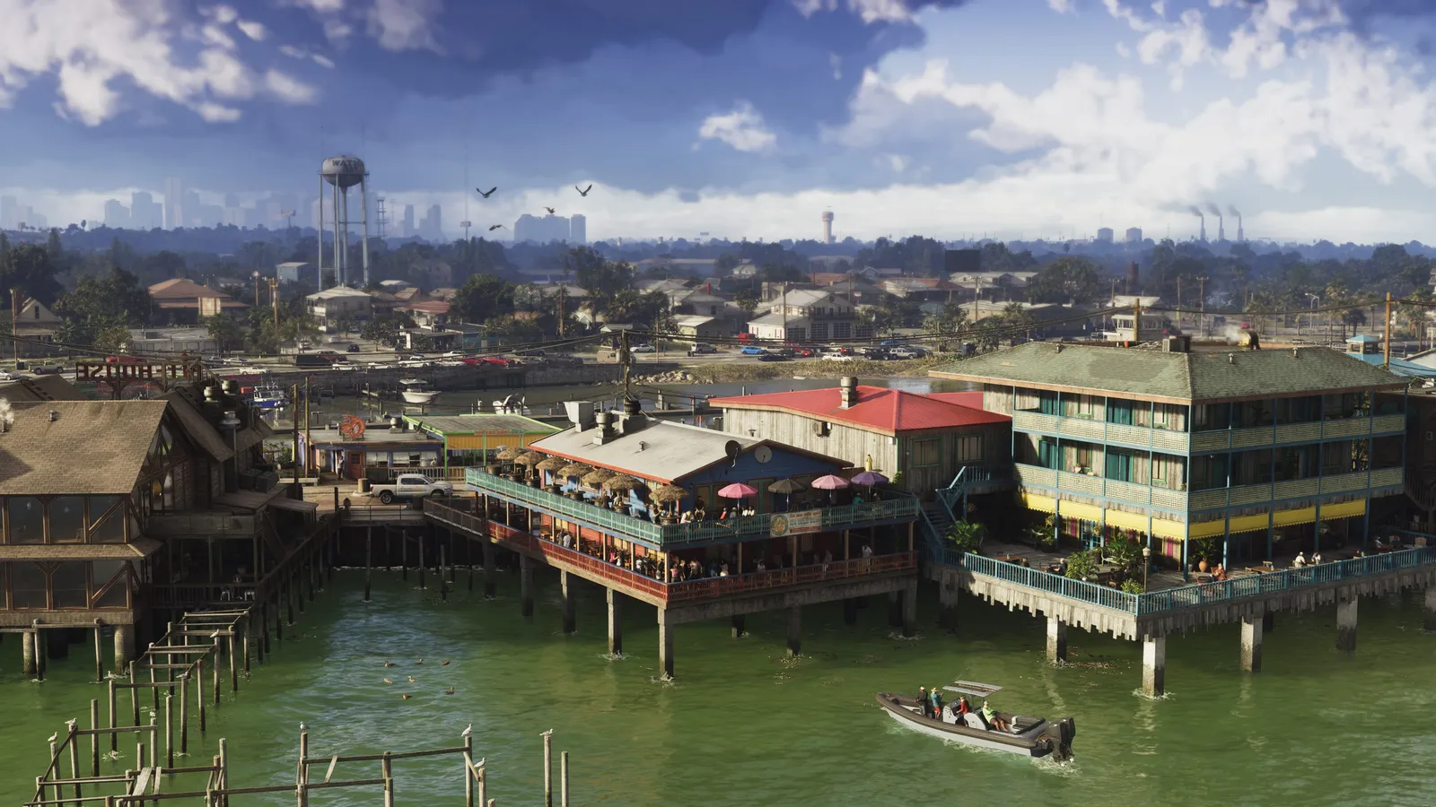 Ducks over Grassrivers — official Rockstar press art