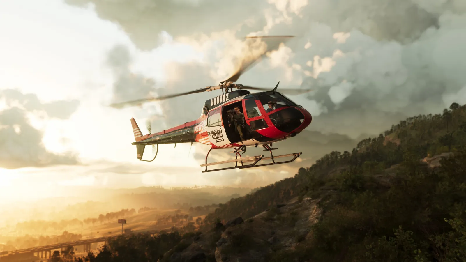 Mount Kalaga backcountry — official Rockstar press art