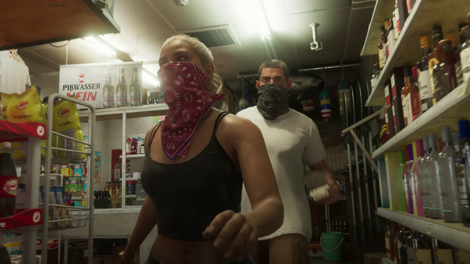 Lucia and Jason together — official trailer screenshot