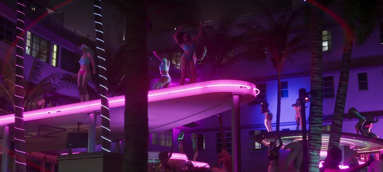 A nightclub crowd — official trailer screenshot