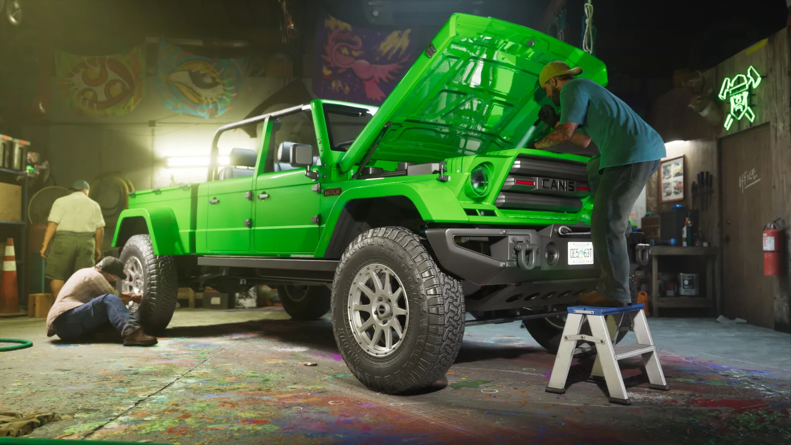 One-Eyed Willie's Builds — official Rockstar press art